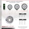 Service Caster 6" x 1.5" Poly Tread on Cast Iron Keyed Drive Wheel - 14mm Bore - SCC-EZPUS615-14MM-KW-2SS - alternate 5
